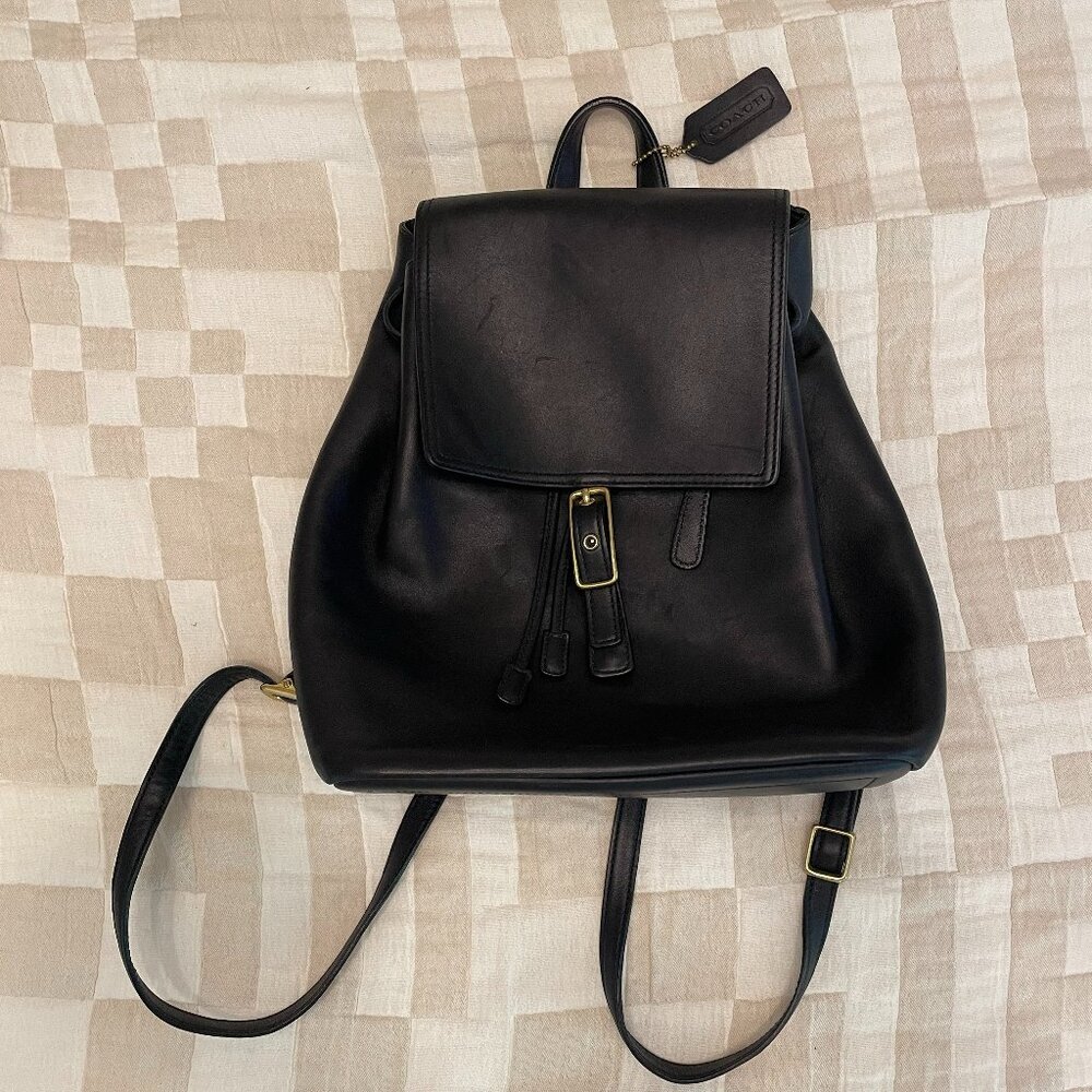 Vintage Mini Coach Backpack